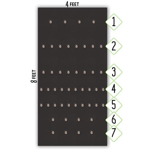 Custom Backyard Seedsheet - Small Plants - Seedsheet